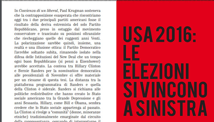 USA 2016: le elezioni si vincono a Sinistra