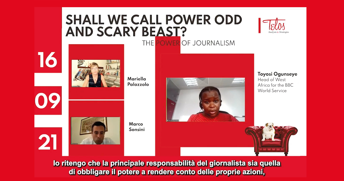 Il potere del giornalismo secondo Toyosi Ogunseye della BBC
